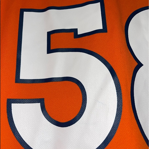 Von Miller Denver Broncos Brand New Mens L NFL Orange Jersey - Picture 9 of 12